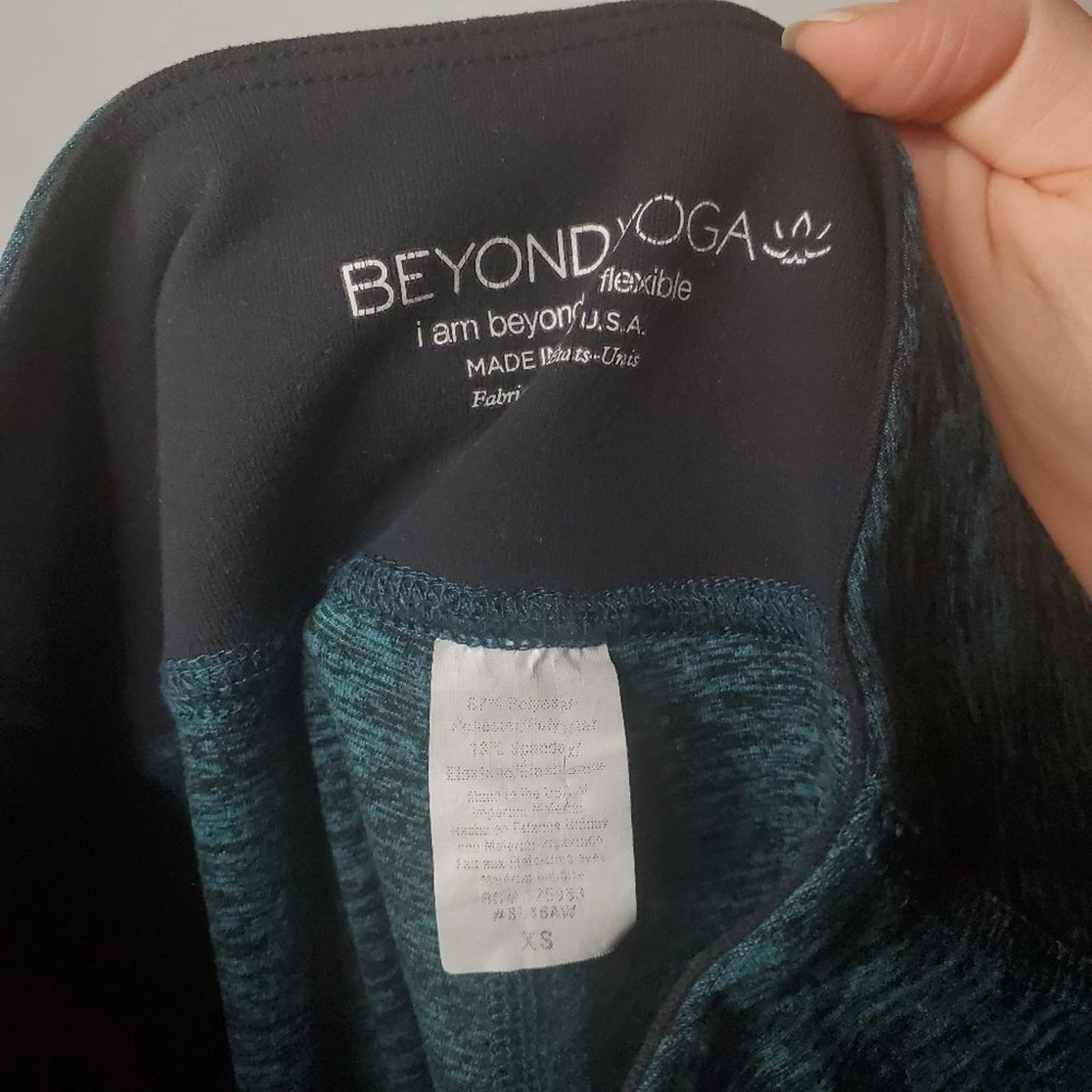 beyond-yoga spacedye strappy ballet leggings