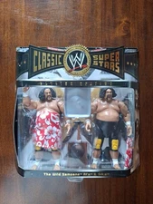 WWE Classic Superstars Wild Samoans AFA Sika Jakks Wrestling Figure