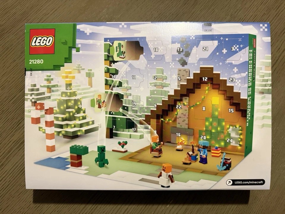 LEGO Minecraft Advent Calendar For 2025 (21280) Christmas - Ready To Ship 📦 - Image 2 of 2