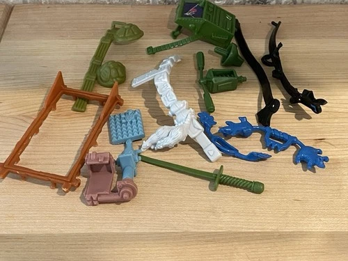 Vintage TMNT Weapons and Accessories Set 12 Pieces