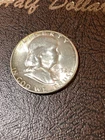 1952-S Silver Franklin Half Dollar BU For Birth Year Gift Someone 74 Years  Old!