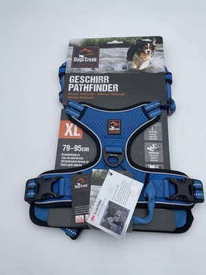 Dogs Creek Pathfinder Hundegeschirr Blau XL 67kg 79-95cm NEU OVP