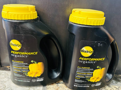 Miracle-Gro Performance Organics 2.5lb 9-2-7 All-Purpose Plant Food - Lots of 2