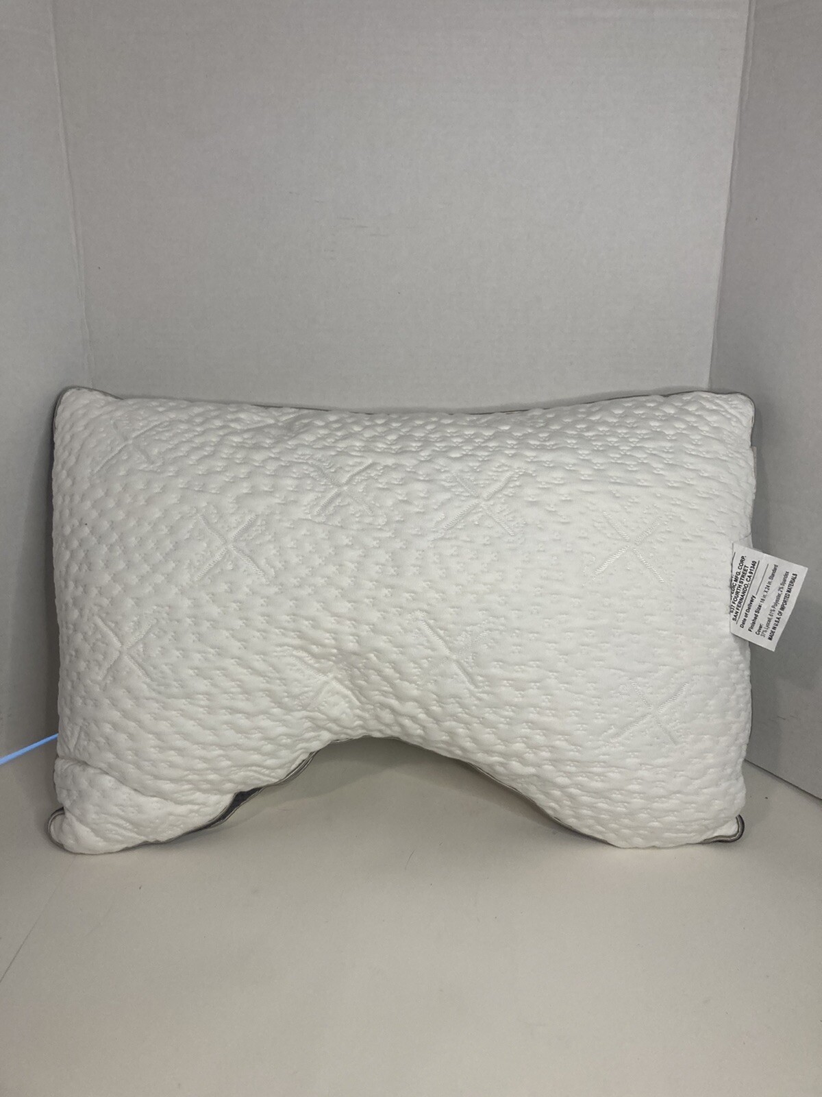 NEW SLEEP NUMBER COMFORTFIT PILLOW CURVED MEMORY FOAM STANDARD 423867