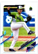 2021 Topps NPB #69 Yasuhiro Ogawa Tokyo Yakult Swallows