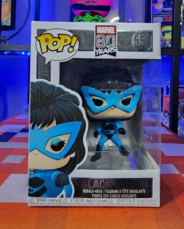 Funko Pop! Marvel Black Widow #551 with protector | eBay