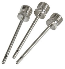 SET OF THREE SUNLITE SPORTS BALL INFLATABLE AIR PUMP INFLATION NEEDLES NEW