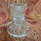 Vintage Signed Waterford Blarney Crystal Single Candleholder Candlestick