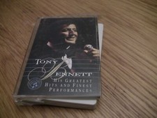 Tony Bennett "His Greatest Hits and Finest Performances" Cassette