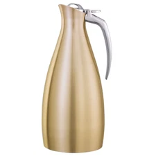 Service Ideas ALTU10BSVG 1 Liter Vintage Gold Altus Carafe (Case of 6)