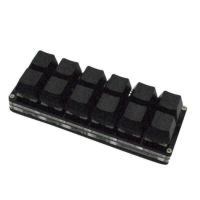 12 Key Gaming Keyboard Program Macro Keypad Black э Q1I8