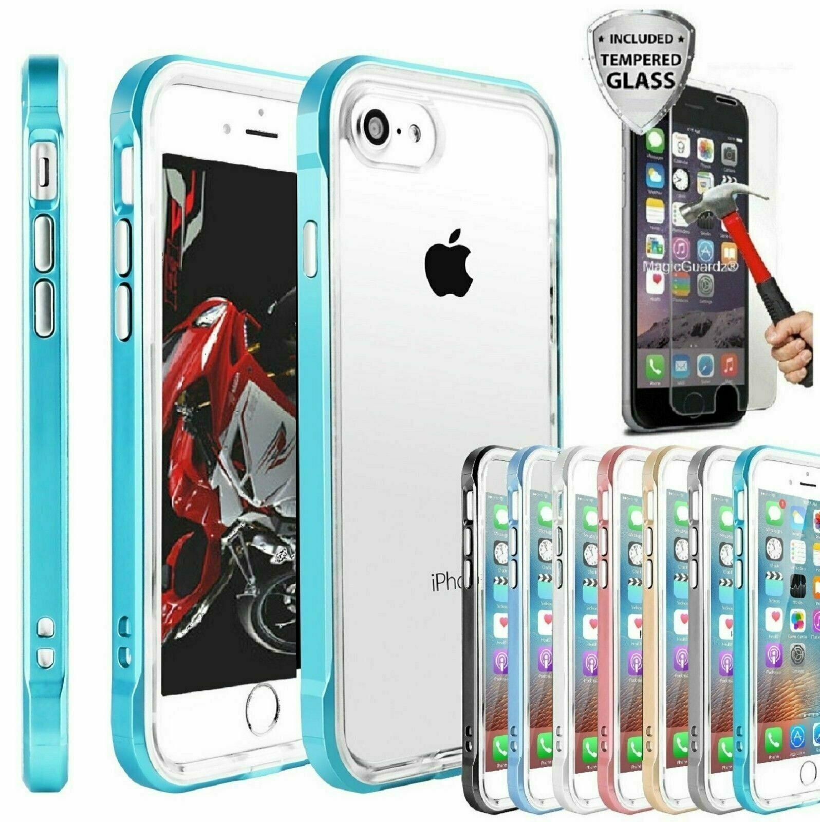 For Apple iPhone 6 6S 7 / 7 Plus Case Ultra Thin Slim Hard Cover+