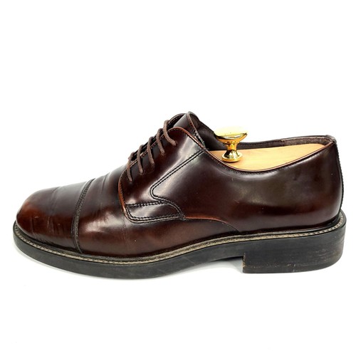 Bass Cap Toe Rustic Brown Oxford Shoes Men's SIze 9.5 - Picture 7 of 11