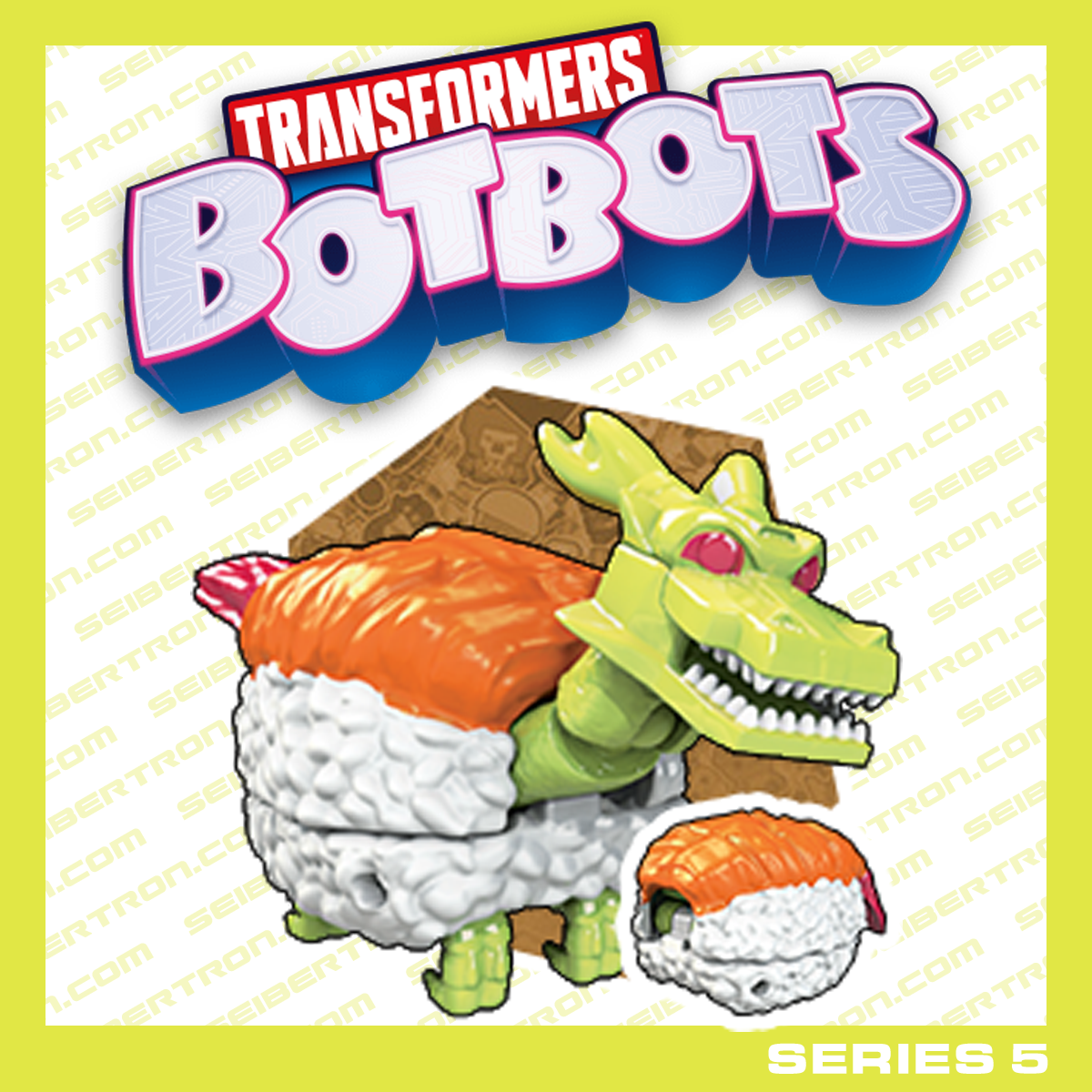 WASABI BREATH Transformers BotBots Series 5 Hibotchi Heats sushi