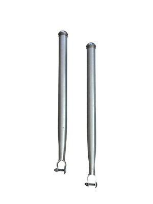Extend-A-Post Post Extension x 2' Long - Install onto 1-5/8'' Top Rail Only - 2