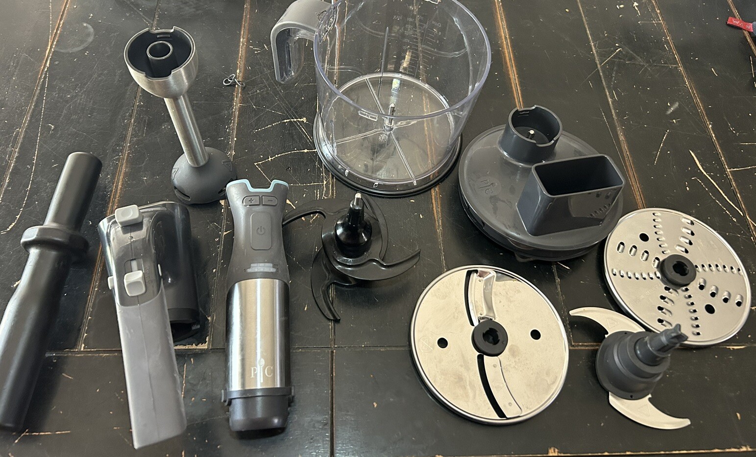 Pampered Chef FLEX+ Multi Prep Set Cordless Blender Food Pro