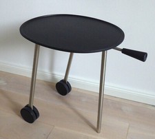 Antonio Citterio BAISITY Beistelltisch mit Rollen Griff Design B&B Italia