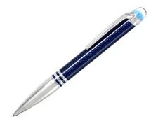 MONTBLANC STARWALKER BLUE PLANET METAL DOUÉ BALLPOINT 125288