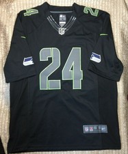 black and green seahawks jersey