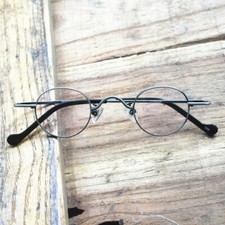 Vintage Small Oval Round Reading Glasses Pure Titanium Full Rim Unisex Retro