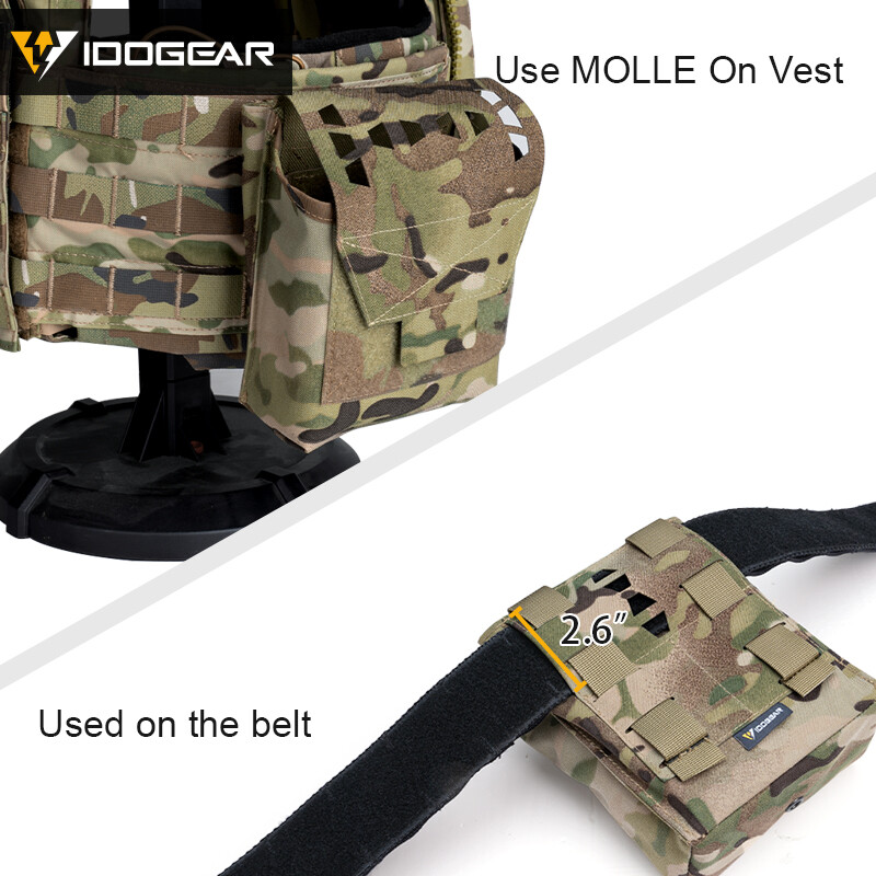 Tactical SPUD Pouch Hunting Accessories Ss Style Tool Bag Molle Pouch Airsoft  Wargame Outdoor Acces