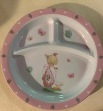 Melamine Child's Presious Moment Little Girl