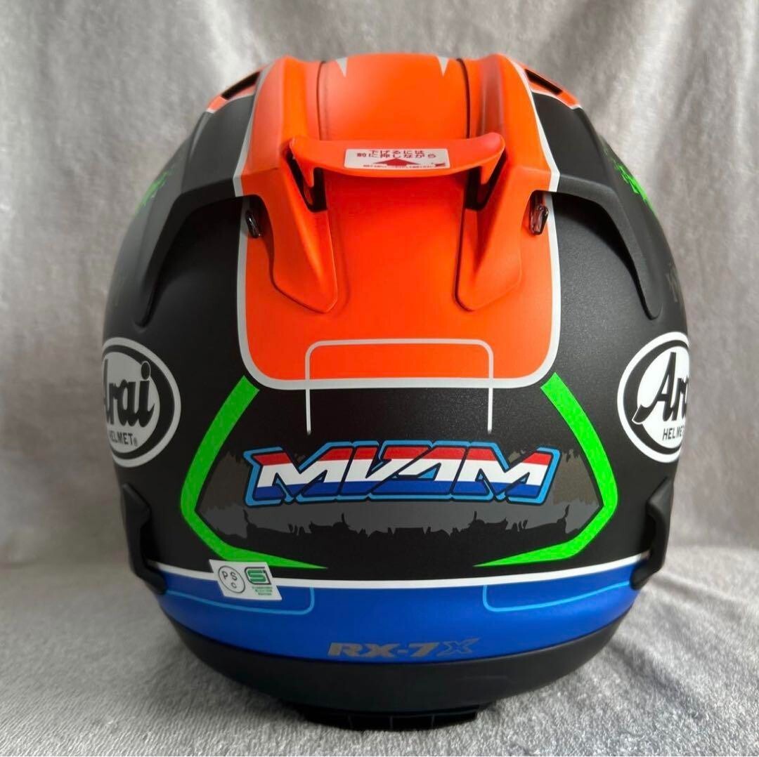 スキー・スノーボードアクセサリー ARAI RX-7X Arai RX-7X Tsubasa Corsair-X Full Face Helmet L Size 59-60cm