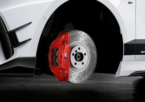 F56 Mini GP3 Countryman Clubman 306HP BMW Driver Side Red Front Brake Caliper #2 - Picture 9 of 9