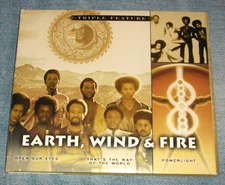 💽  EARTH WIND & FIRE TRIPLE FEATURE 3X CD OPEN OUR EYES THATS WAY POWERLIGHT