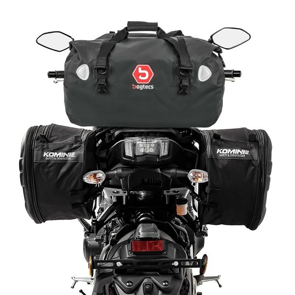 Satteltaschen Set FüR Royal Enfield Continental Gt 650 CX60 Hecktasche-image