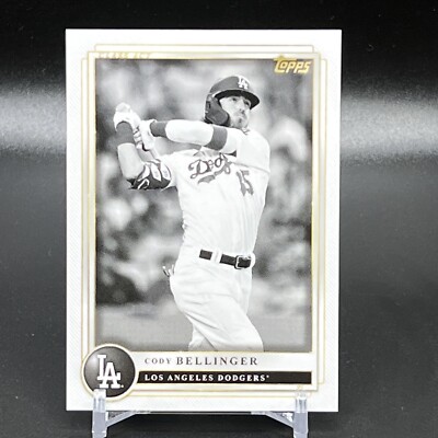 2022 Topps x Aaron Judge Class Act Black & White Cody Bellinger #18 Dodgers