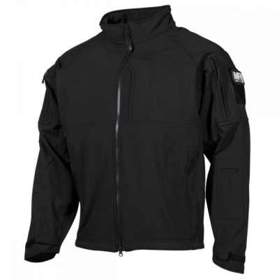 Soft Shell Jacke Liberty Sharkskin schwarz Übergangsjacke Softshelljacke NEU
