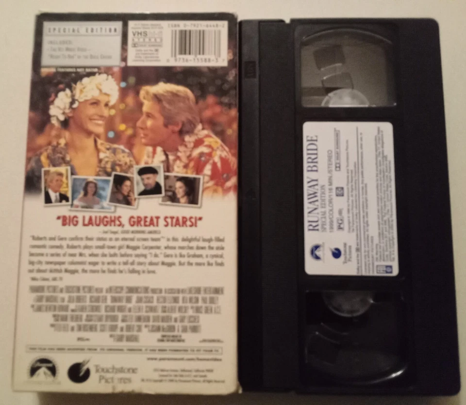 Runaway Bride (VHS, 2000, Special Edition)Used - Image 2 of 2