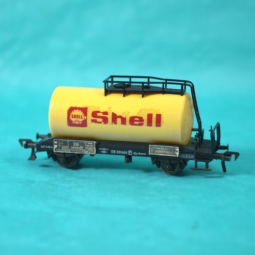 Vintage Fleischmann DB 581464 - Shell Kesselwagen - Spur H0 - Made in Germany