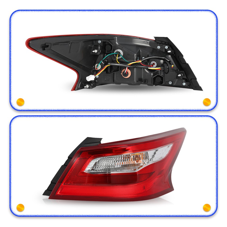 Fit For 2016-2018 Nissan Altima Rear Left Right Inner Tail Light Brake Lamp - Foto 4