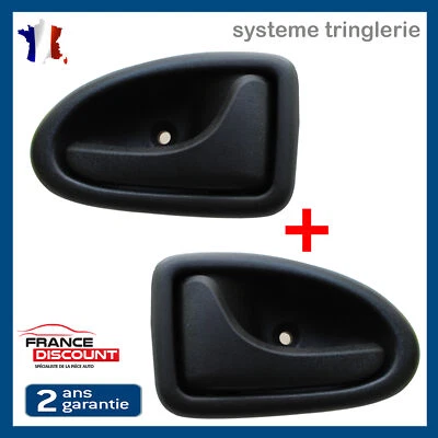 2 POIGNEE DE PORTE INTERIEURE DROITE ET GAUCHE prévu pour RENAULT MASTER 98-10 - Photo 1/4