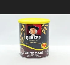 Quaker White Oats Tin,500g