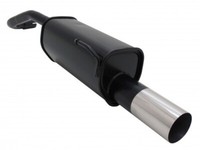 Novus EndschalldäMpfer 1X90Mm Rl-Design Stahl FüR Seat Arosa-6H/6Hs, Lupo +Abe