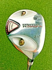 Warrior Custom Golf 5 Wood 21 / RH 41.25" /Regular Graphite /Nice Grip /gw2248