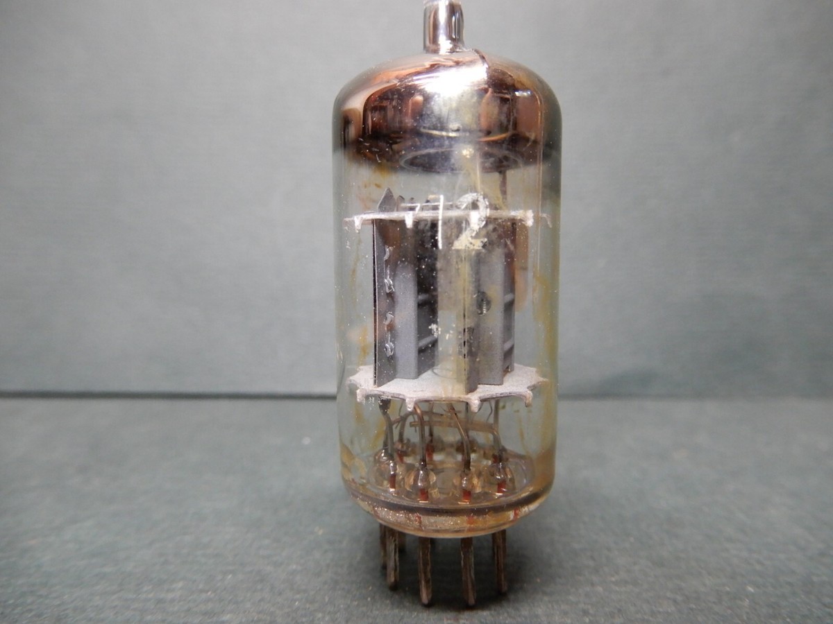 Siemens Halske 12AX7 Vacuum Tube Twin Getter Supports I62 Tube