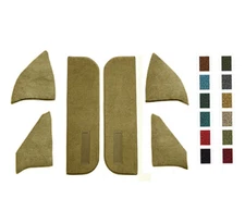 73-87 Chevy Truck Original Cutpile Carpet Accessory Kit Door Panel / Kick Panel