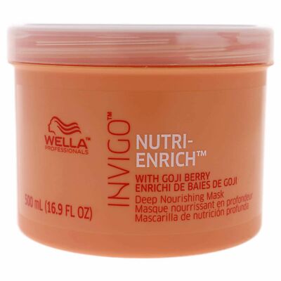 Wella Invigo Nutri-Enrich Deep Nourishing Mask 16.9 oz   new fresh