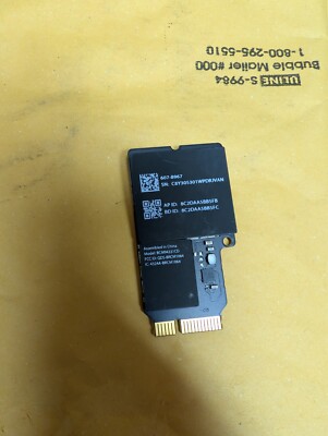 iMac A1418 21.5'' Late 2012 Genuine Airport Card 607-8967 BCM94331CD