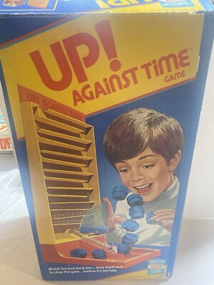 Vintage 1977 Up! Against Time Game in Origina Box by Ideal Toys No Instructions 