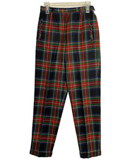 Pendleton Womens 100 Virgin Wool Pants Red Plaid Size 6 USA Lined 27 x 28.5