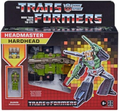 Transformers Generations Retro Headmasters Deluxe Hardhead Action Figure
