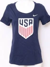 USA National Soccer Team USWNT United States scoop Nike Tee SS T-Shirt Women's M