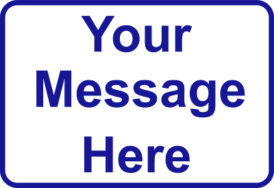 #ad New Personalized Aluminum Metal Sign Customized With Custom Text 8quot; x 12quot; Size $14.99