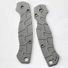 Aluminum Alloy Radial Stria Scales for Spyderco C81 Paramilitary 2 C81 Para2 PM2
