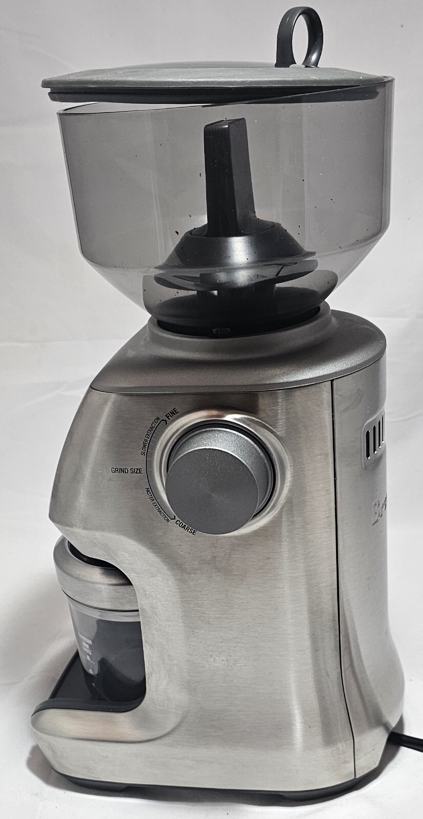 Breville The Smart Coffee Grinder Pro Model BCG820BSSXL Used W/Manual
